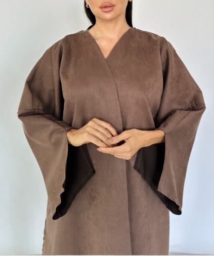 Suede Mocha Abaya